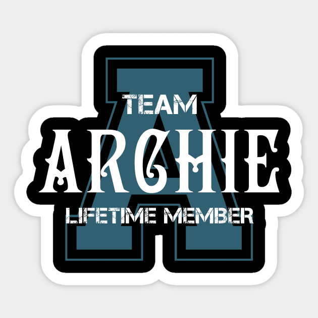 ARCHIE Sticker by TANISHA TORRES